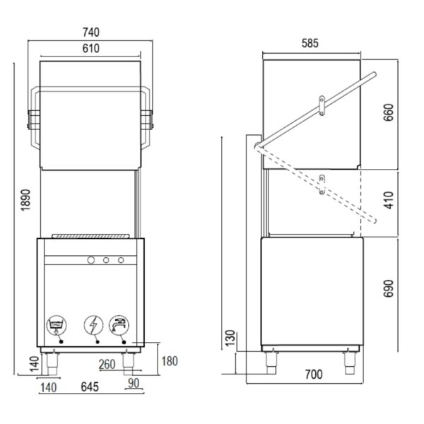 medidas lavaplatos nikrom e cupula 6 lavaplatos hosteleria nikrom e cupula 6